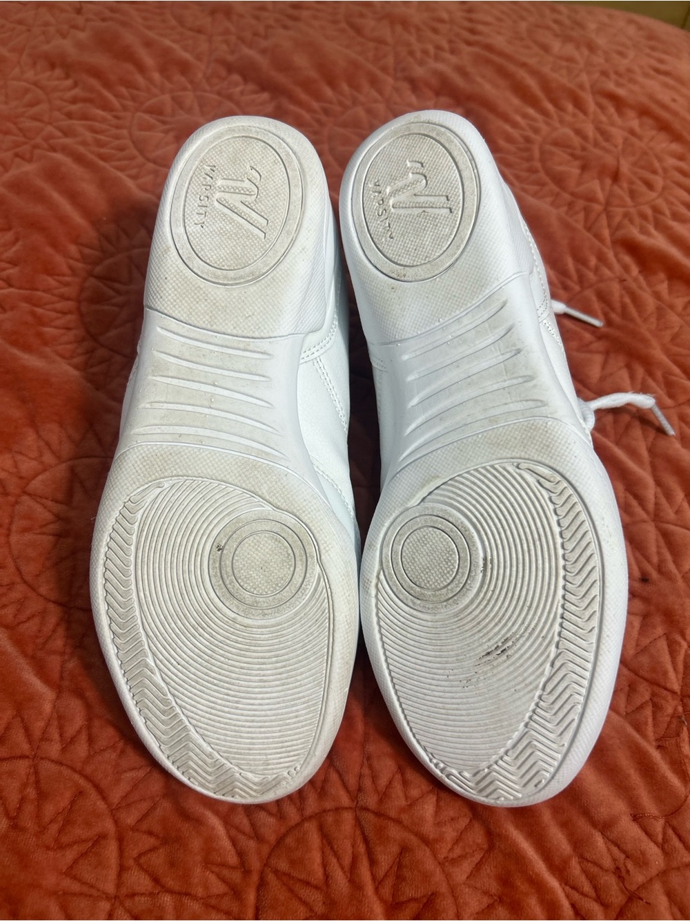 Varsity Cheerleaders C3 White Athletic Sneakers with Blue Insole - Picture 9 of 9